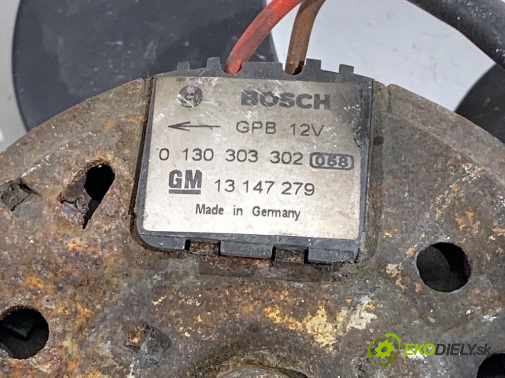 OPEL ASTRA H liftback 2007 66 kW 1.3 CDTI (L48) 1248 ventilátor klimatizace 13147279 (Ventilátor chladiče klimatizace)