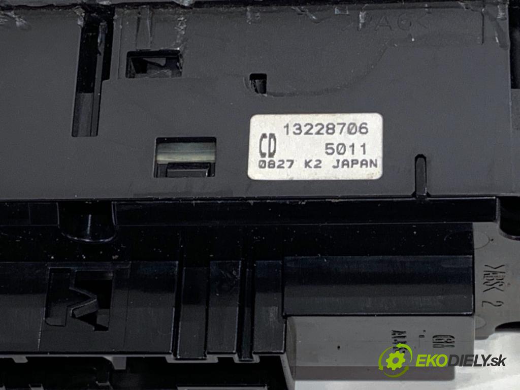 OPEL ASTRA H liftback 2007 66 kW 1.3 CDTI (L48) 1248 Prepínač okien 13228706 (Prepínacie páčky pod volantom)