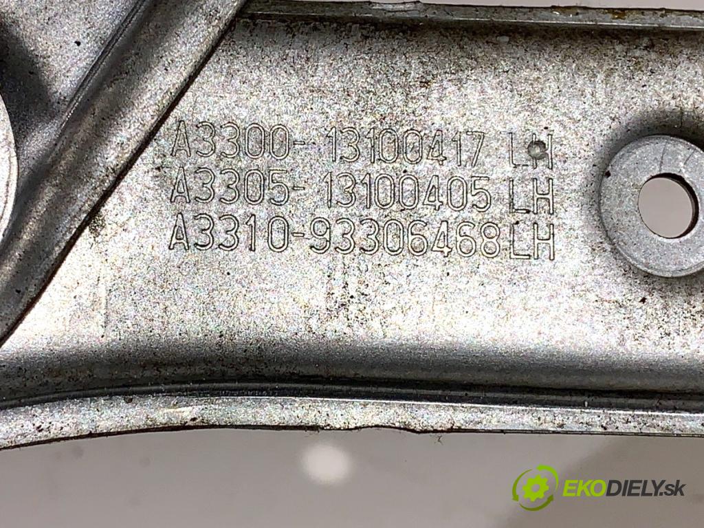 OPEL ASTRA H liftback 2007 66 kW 1.3 CDTI (L48) 1248 Mechanizmus okna ľavy predný 13101480