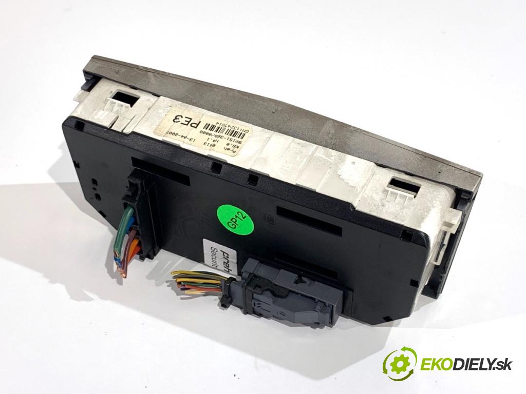 OPEL ASTRA H liftback 2007 66 kW 1.3 CDTI (L48) 1248 Panel ovládania kúrenia 13247814 (Prepínacie páčky pod volantom)