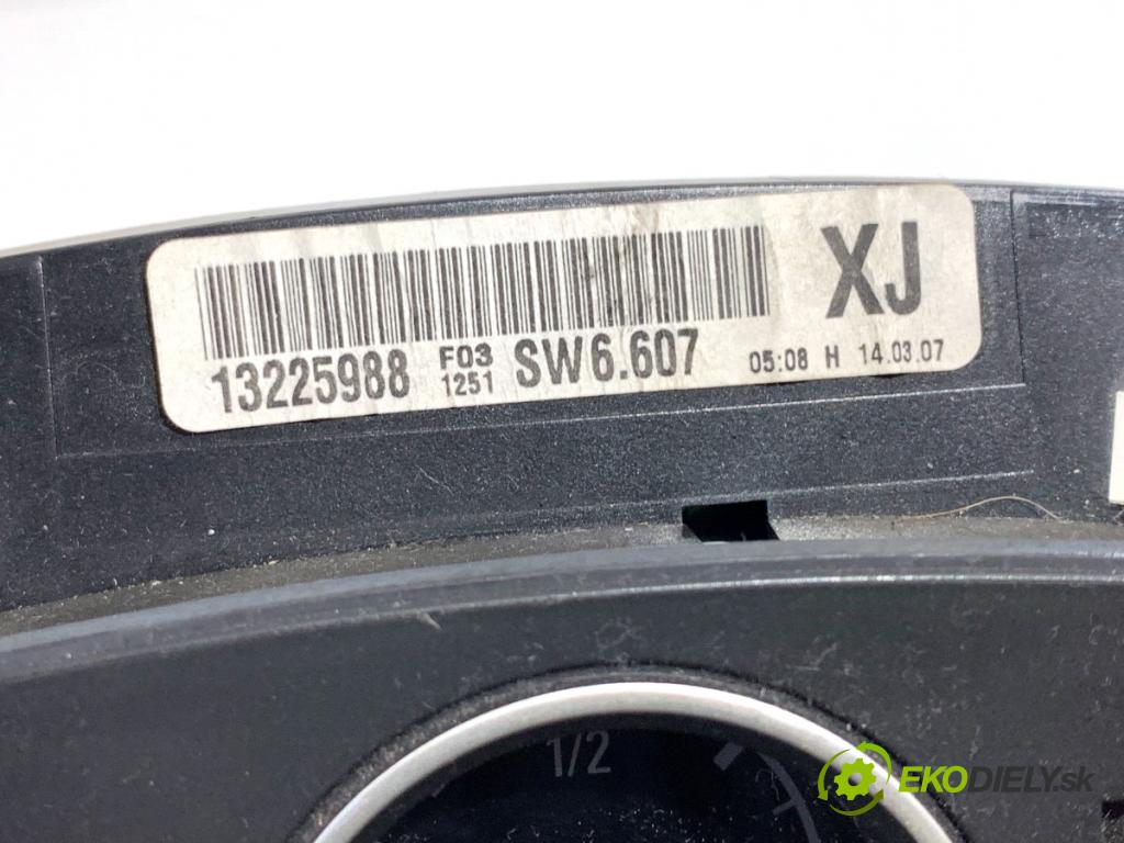 OPEL ASTRA H liftback 2007 66 kW 1.3 CDTI (L48) 1248 Prístrojovka 13225988 (Prístrojová doska)