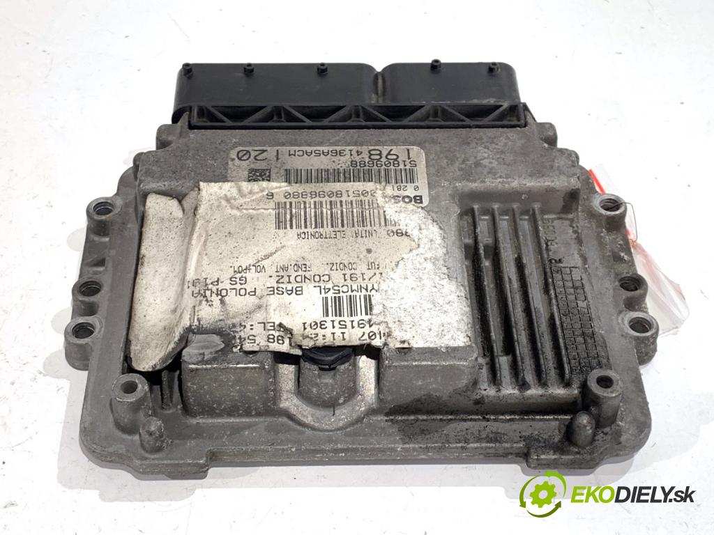 FIAT BRAVO II liftback 2007 88 kW 1.9 D Multijet (198AXB1A) 1910 riadiaca jednotka Motor 51809688 (Riadiaca jednotka)