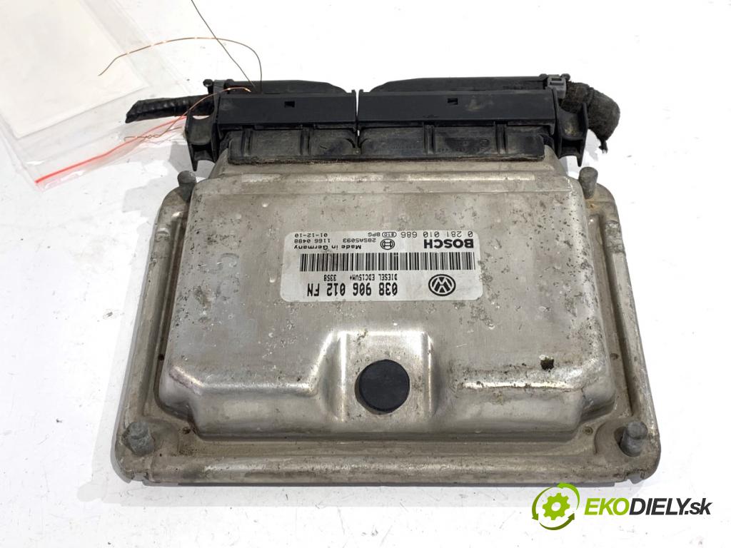 SEAT LEON I liftback 2002 66 kW 1.9 TDI 1896 riadiaca jednotka Motor 038906012FN (Riadiaca jednotka)