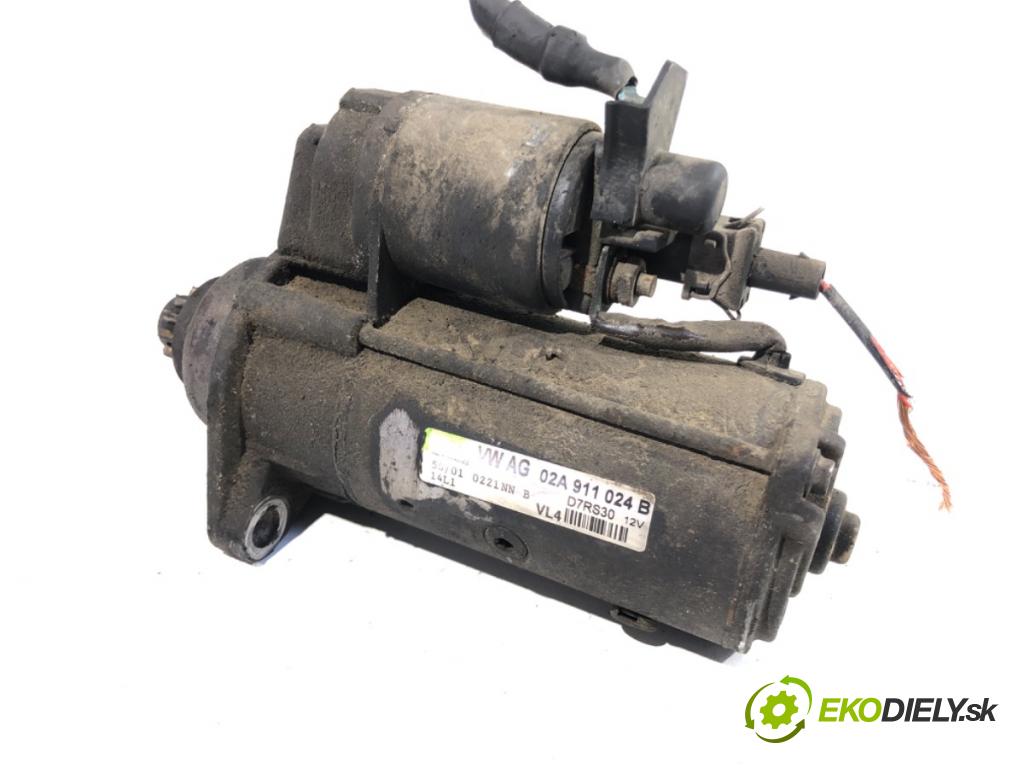 SEAT LEON I liftback 2002 66 kW 1.9 TDI 1896 startér 02A911024B (Startér)