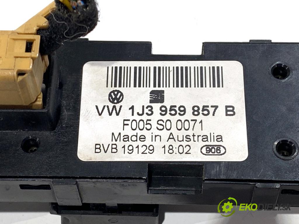 SEAT LEON I liftback 2002 66 kW 1.9 TDI 1896 Prepínač okien 1J3959857B (Prepínacie páčky pod volantom)