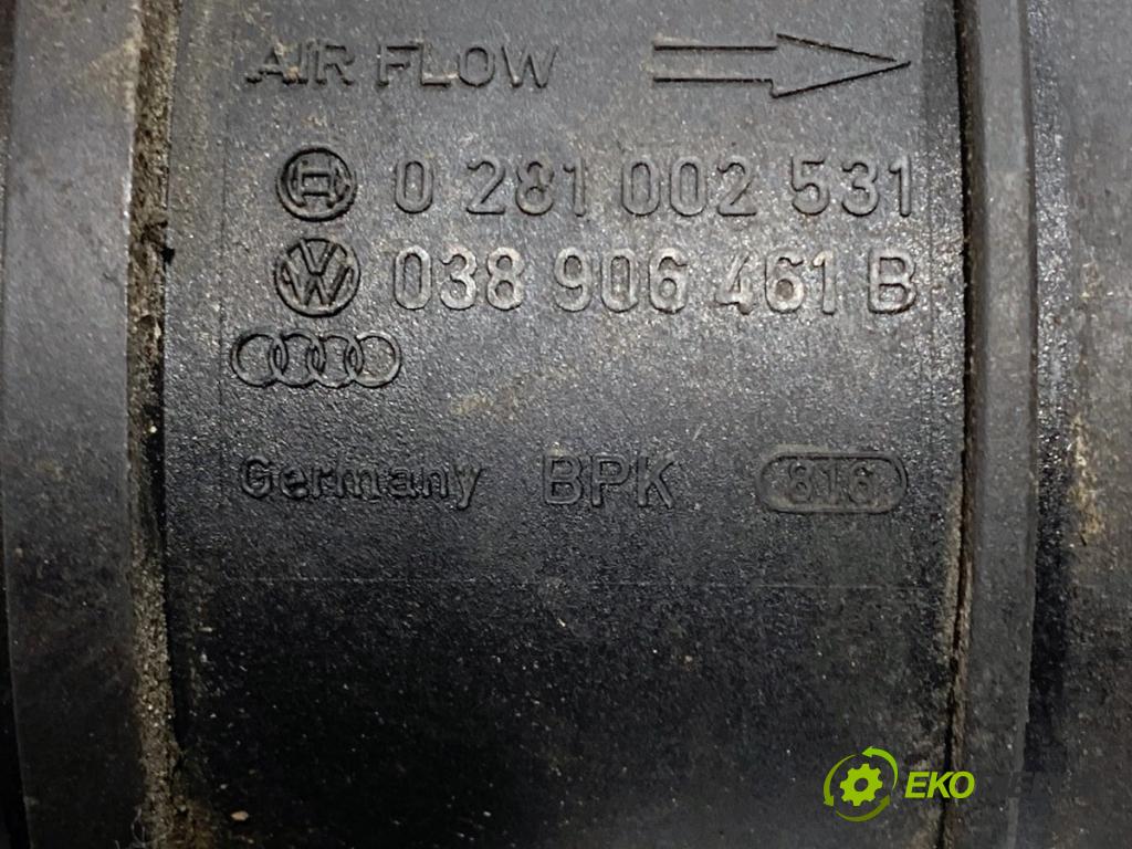 SEAT LEON I liftback 2002 66 kW 1.9 TDI 1896 Váha vzduchu 0281002531 (Váha vzduchu)