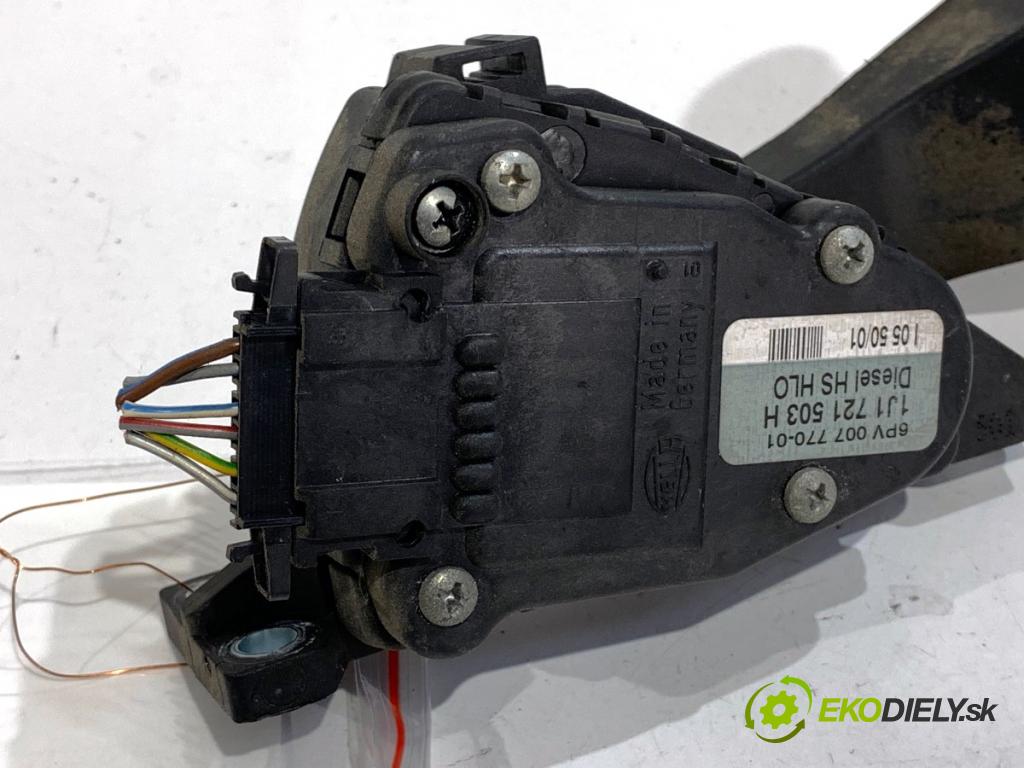 SEAT LEON I liftback 2002 66 kW 1.9 TDI 1896 Potenciometer plynu 1J1721503H (Potenciometer plynového pedálu)