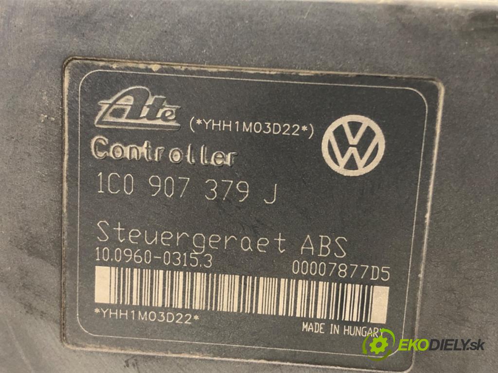 SEAT LEON I liftback 2002 66 kW 1.9 TDI 1896 Pumpa ABS 1C0907379J 1J0814117F (Pumpa ABS)