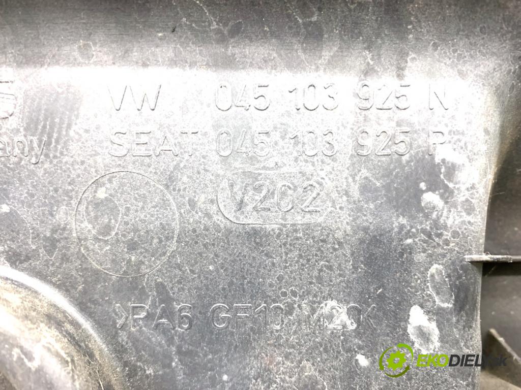 VW POLO IV 9N liftback 2002 55 kW 1.4 TDI 1422 kryt motora 045103925N (Kryt motoru )