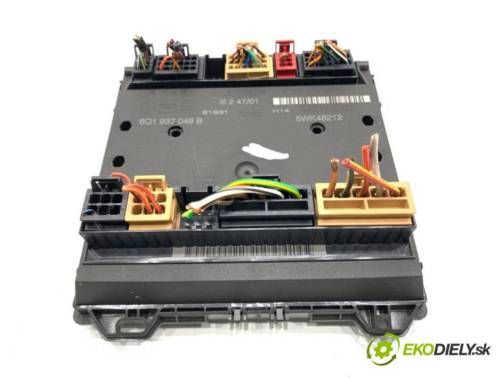 VW POLO IV 9N liftback 2002 55 kW 1.4 TDI 1422 Modul komfortu 6Q1937049B (Modul komfortu)