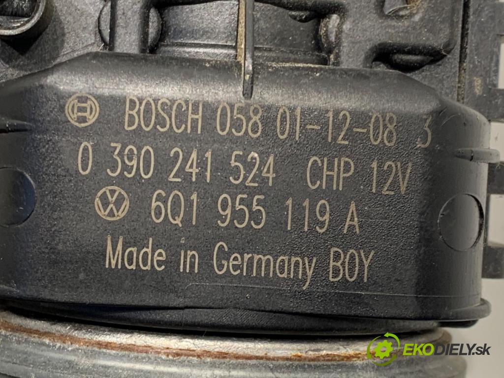 VW POLO IV 9N liftback 2002 55 kW 1.4 TDI 1422 Mechanizmus stieračov predný 6Q1955119A (Motorček stieračov predný)