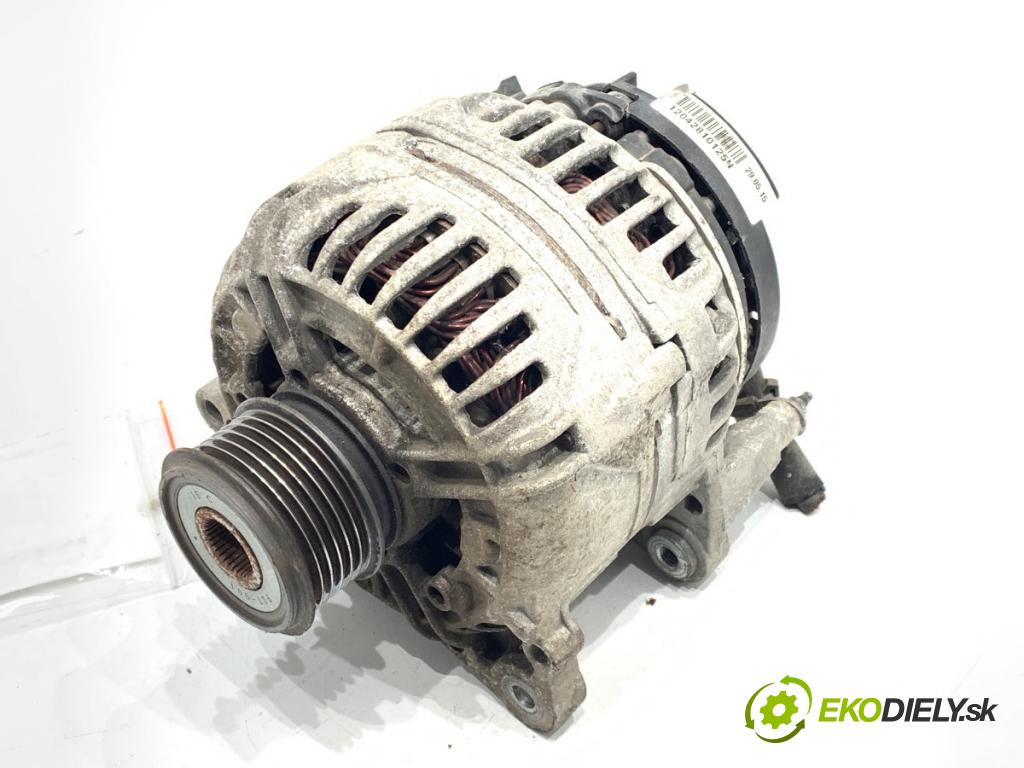 VW POLO IV 9N liftback 2002 55 kW 1.4 TDI 1422 Alternátor  (Alternátor)
