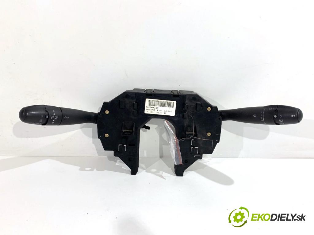 CITROEN C4 I liftback 2004 80 kW 1.6 16V 1587 přepínač kombinovaný 96554962XT (Páčky pod volantem)