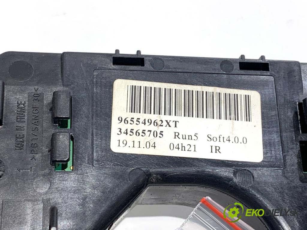 CITROEN C4 I liftback 2004 80 kW 1.6 16V 1587 přepínač kombinovaný 96554962XT (Páčky pod volantem)