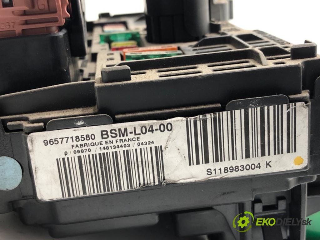 CITROEN C4 I liftback 2004 80 kW 1.6 16V 1587 Modul BSM 9657718580 (Riadiaca jednotka ostatné)