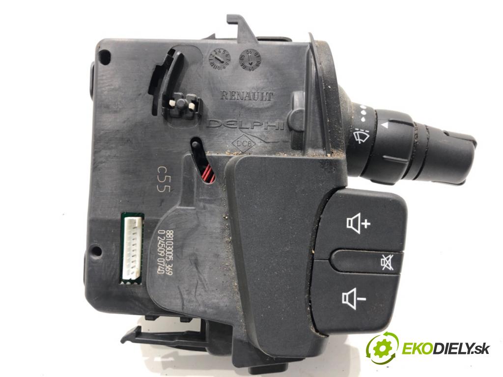 RENAULT KANGOO II nadwozie wielkoprzestrzenne (MPV) 2009 63 kW 1.5 dCi 85 (KW0K, KW0L, KW0B) 1461 Prepínač stieračov 88103005 (Prepínacie páčky pod volantom)