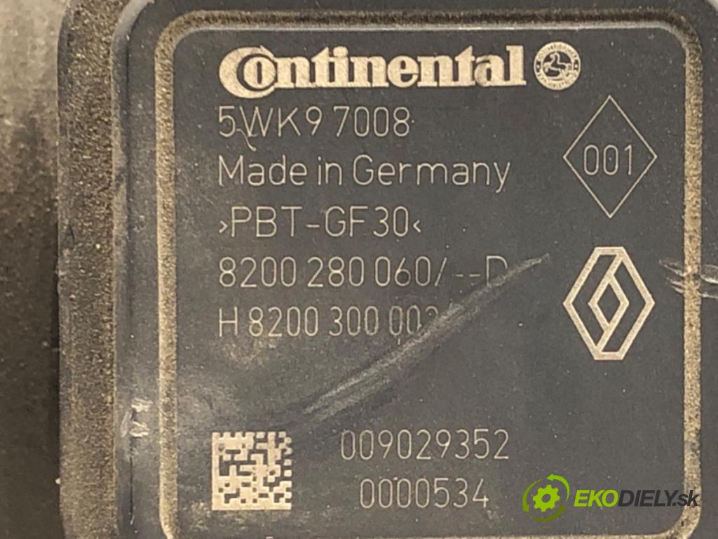 RENAULT KANGOO II nadwozie wielkoprzestrzenne (MPV) 2009 63 kW 1.5 dCi 85 (KW0K, KW0L, KW0B) 1461 Váha vzduchu 5WK97008 (Váha vzduchu)