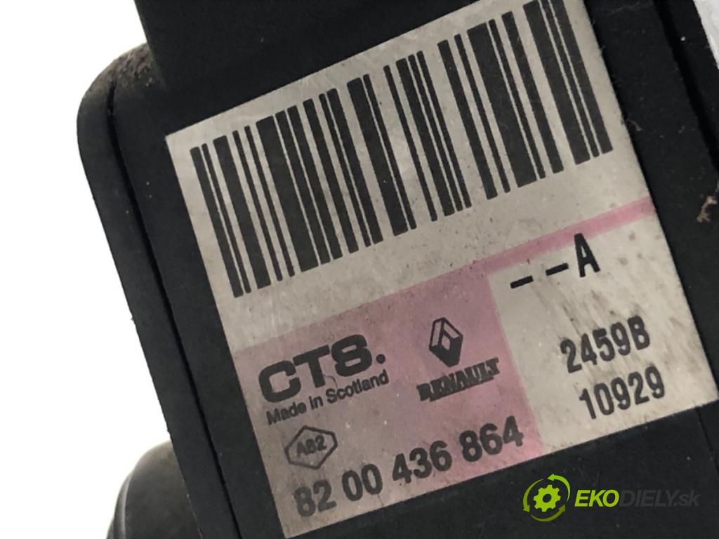 RENAULT KANGOO II nadwozie wielkoprzestrzenne (MPV) 2009 63 kW 1.5 dCi 85 (KW0K, KW0L, KW0B) 1461 Potenciometer plynu 8200436864 (Potenciometer plynového pedálu)