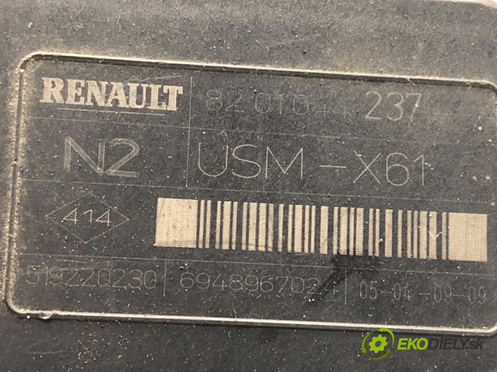 RENAULT KANGOO II nadwozie wielkoprzestrzenne (MPV) 2009 63 kW 1.5 dCi 85 (KW0K, KW0L, KW0B) 1461 Modul UCH 8201044237 (Riadiaca jednotka ostatné)