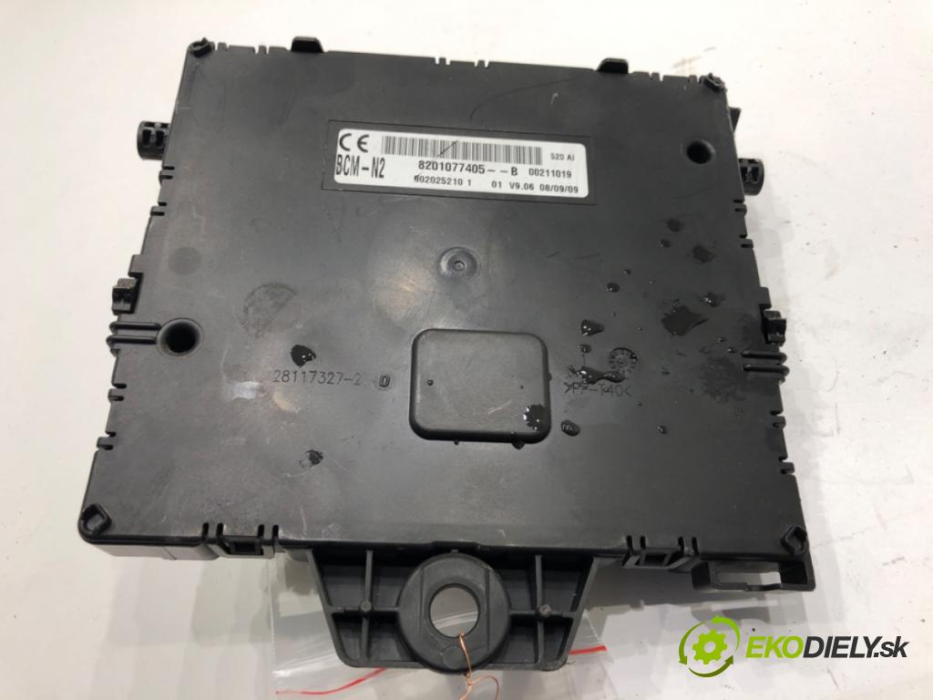 RENAULT KANGOO II nadwozie wielkoprzestrzenne (MPV) 2009 63 kW 1.5 dCi 85 (KW0K, KW0L, KW0B) 1461 Modul BCM 8201077405B (Riadiaca jednotka ostatné)