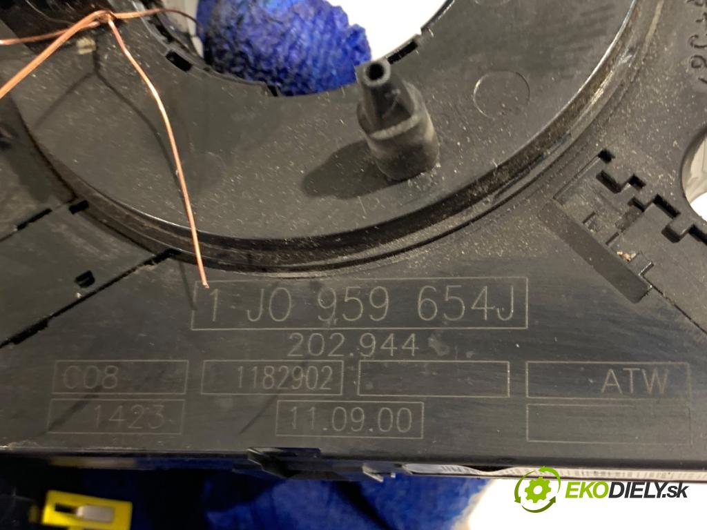 VW GOLF IV liftback 2000 66 kW 1.9 TDI 1896 kroužek slimák airbag 1J0959654J (Airbag)