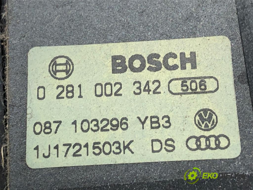 VW GOLF IV liftback 2000 66 kW 1.9 TDI 1896 Potenciometer plynu 1J1721503K (Potenciometer plynového pedálu)