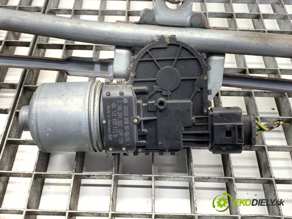 VW GOLF IV liftback 2000 66 kW 1.9 TDI 1896 Mechanizmus stieračov predný 1J1955113B (Motorček stieračov predný)