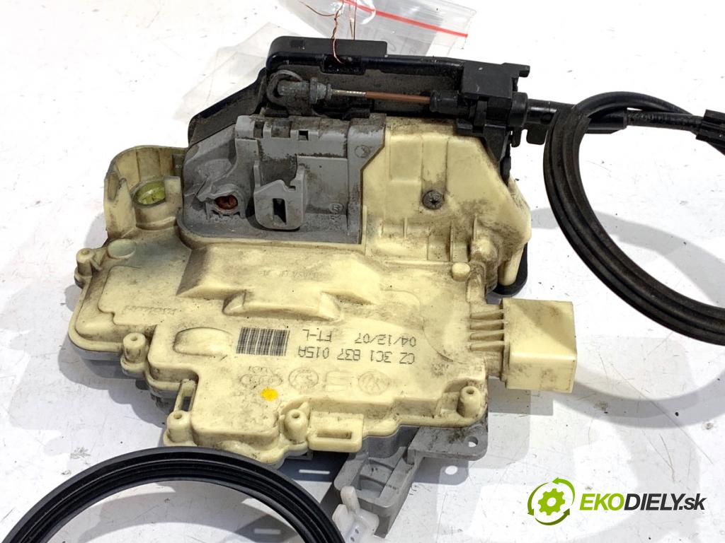 VW PASSAT B6 sedan 2007 125 kW 2.0 TDI 1968 zámok Dvere ľavy predný 3C1837015A