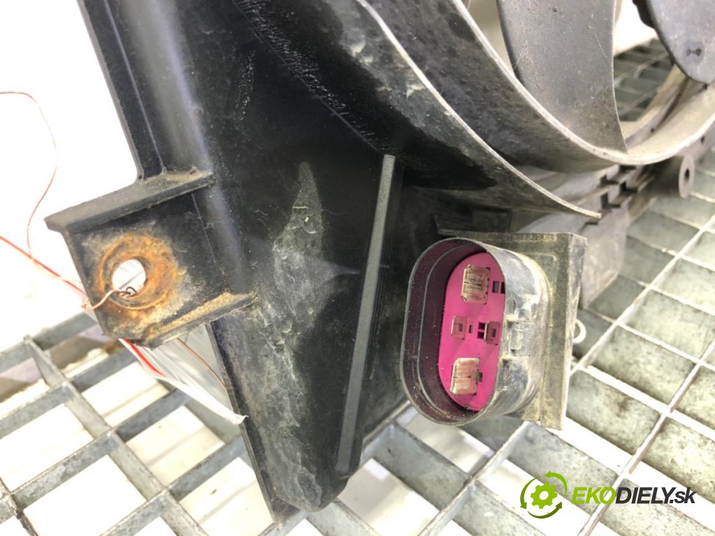 VW PASSAT B6 sedan 2007 125 kW 2.0 TDI 1968 Ventilátor chladiča 1K0121207AA (Ventilátor)