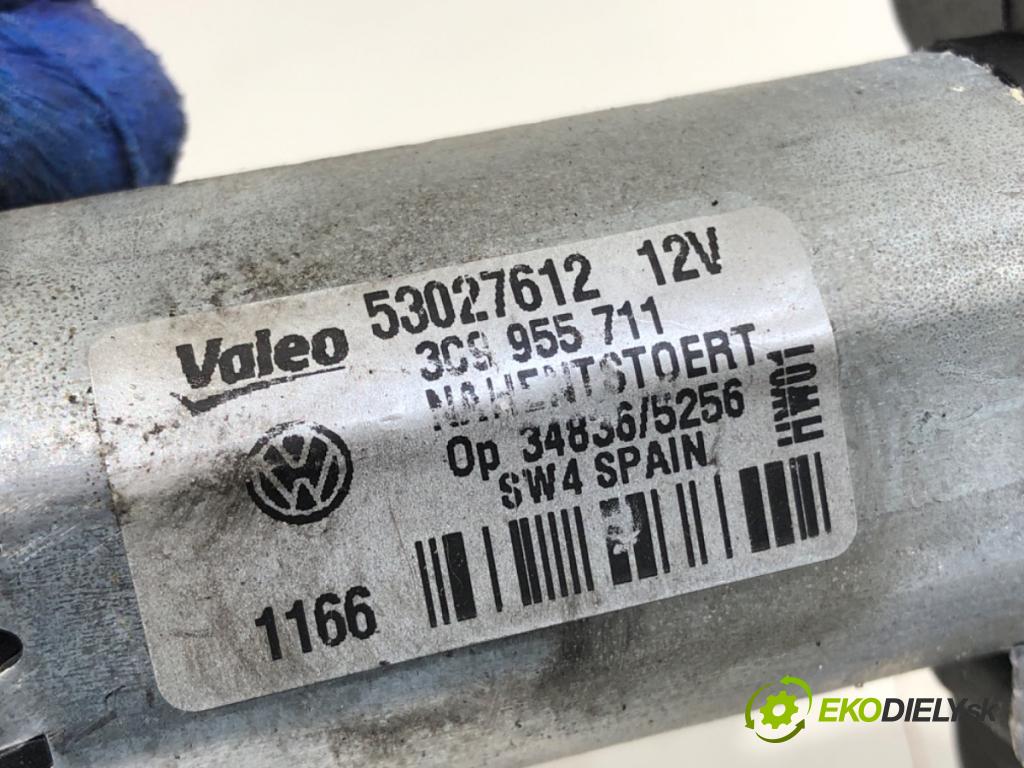 VW PASSAT B6 sedan 2007 125 kW 2.0 TDI 1968 Motor stieračov zad 3C9955711