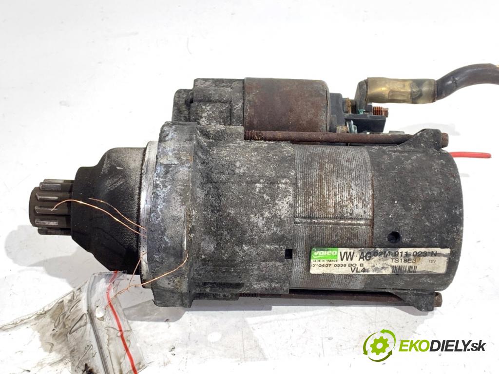 VW PASSAT B6 sedan 2007 125 kW 2.0 TDI 1968 startér 02M911023N (Startér)