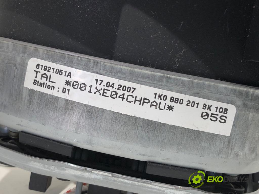 VW PASSAT B6 sedan 2007 125 kW 2.0 TDI 1968 AirBag volantu 1K0880201BK (Airbag)