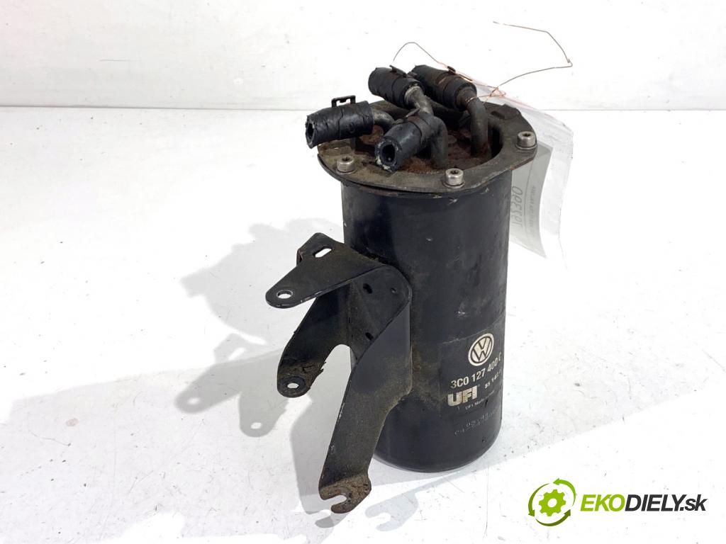 VW PASSAT B6 sedan 2007 125 kW 2.0 TDI 1968 Obal filtra paliva 3C0127400C (Obal palivového filtra)