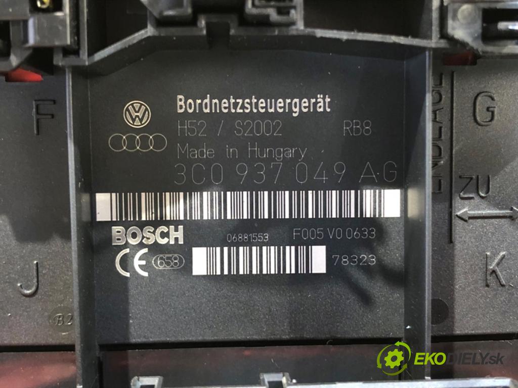 VW PASSAT B6 sedan 2007 125 kW 2.0 TDI 1968 Modul BORDNETZ 3C0937049AG (Riadiaca jednotka ostatné)