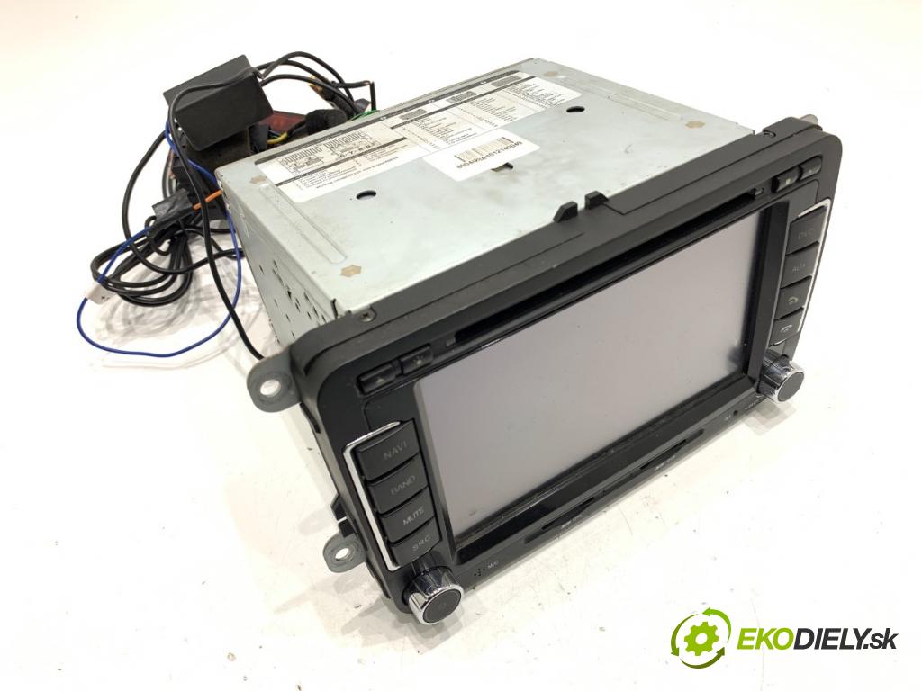 VW GOLF V liftback 2004 103 kW 2.0 TDI 1968 RADIO Navigácia  (Audio zariadenie)