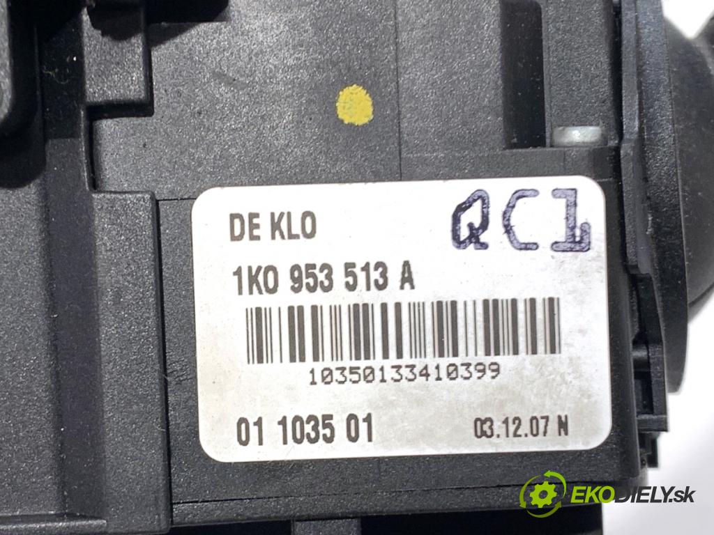 VW GOLF V liftback 2004 103 kW 2.0 TDI 1968 Prepínač kombinovaný 1K0953513A (Prepínacie páčky pod volantom)