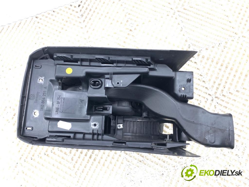 VW GOLF V liftback 2004 103 kW 2.0 TDI 1968 Lakťová opierka 1K0864251A (Lakťová opierka)