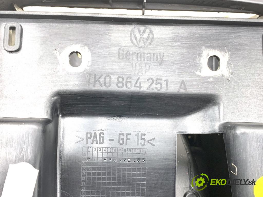 VW GOLF V liftback 2004 103 kW 2.0 TDI 1968 Lakťová opierka 1K0864251A (Lakťová opierka)