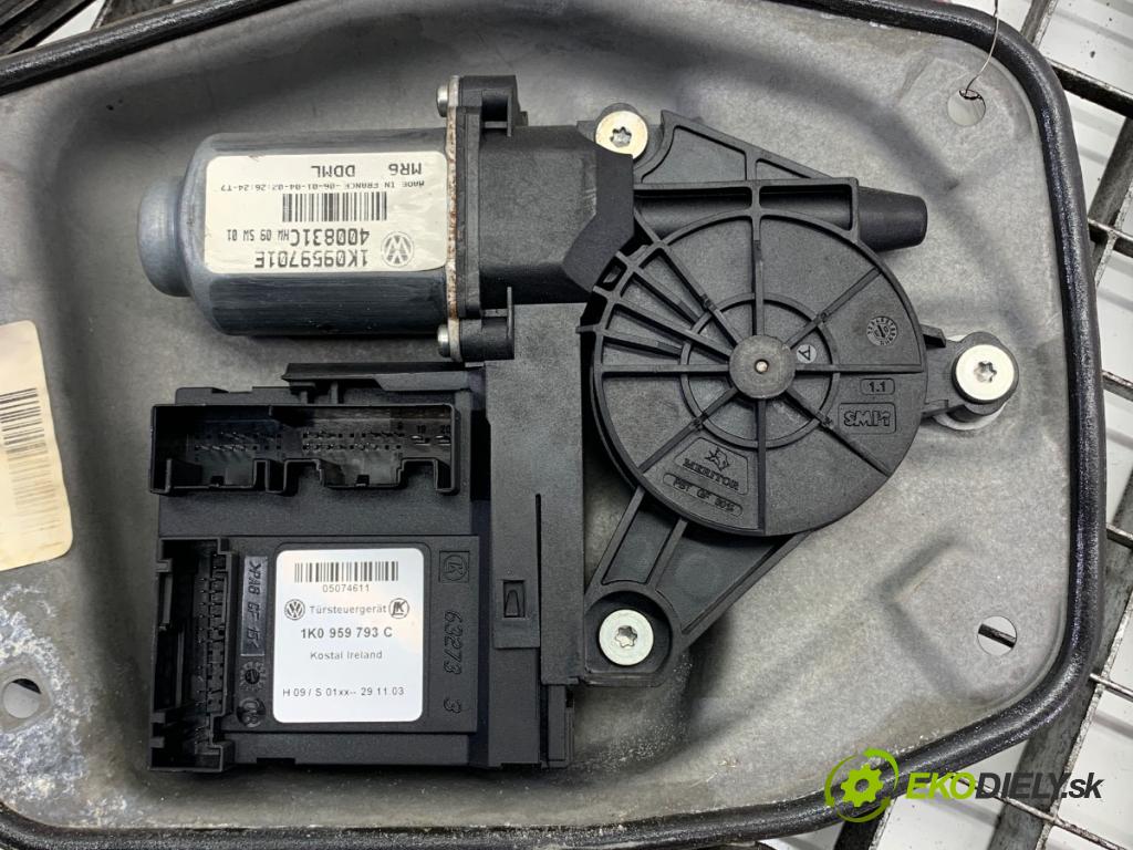 VW GOLF V liftback 2004 103 kW 2.0 TDI 1968 Mechanizmus okna ľavy predný 1K0959701E