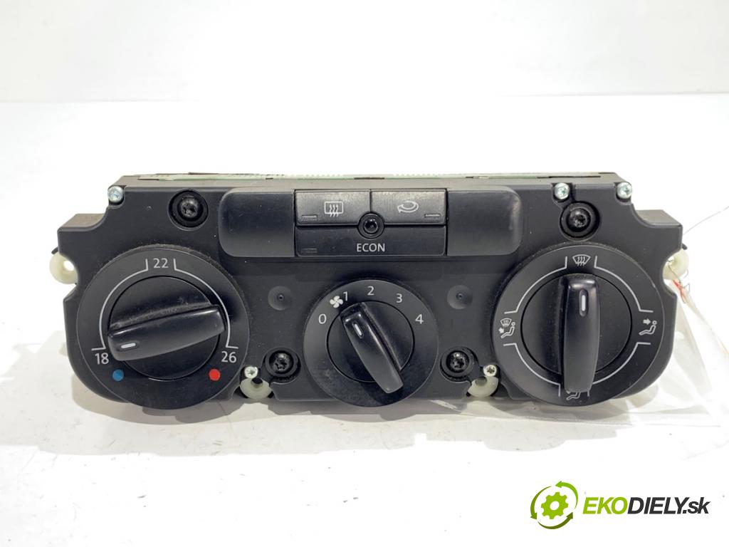 VW GOLF V liftback 2004 103 kW 2.0 TDI 1968 Panel ovládania kúrenia  (Prepínacie páčky pod volantom)