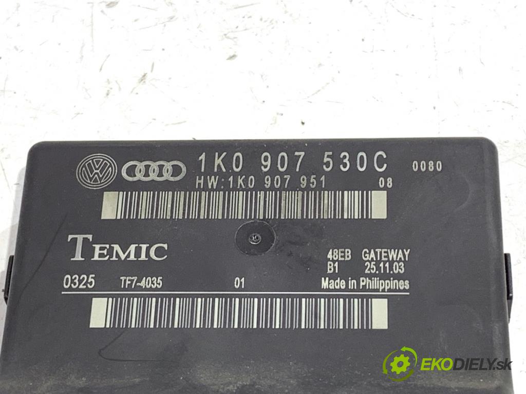 VW GOLF V liftback 2004 103 kW 2.0 TDI 1968 Modul GATEWAY 1K0907530C