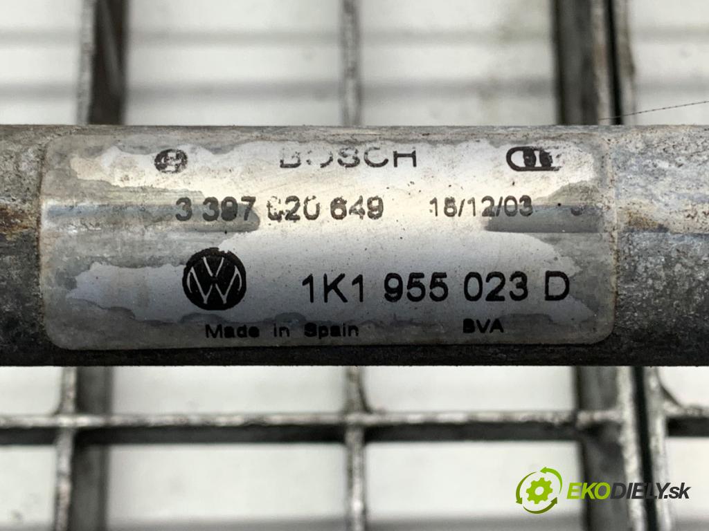 VW GOLF V liftback 2004 103 kW 2.0 TDI 1968 Mechanizmus stieračov predný 1K1955023D (Motorček stieračov predný)