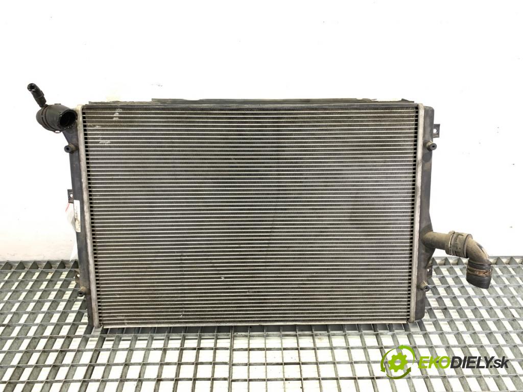 VW GOLF V liftback 2004 103 kW 2.0 TDI 1968 chladič vody 1K0121251N (Vodní chladič)