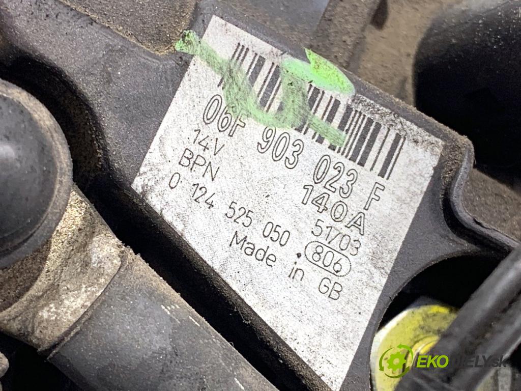 VW GOLF V liftback 2004 103 kW 2.0 TDI 1968 Alternátor 06F903023F (Alternátor)