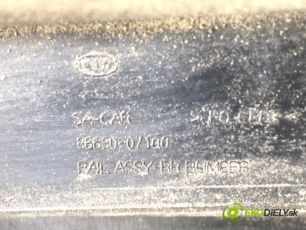 KIA PICANTO I liftback 2006 48 kW 1.1 1086 výztuha nárazníka zadní část  (Zadní výztuha)