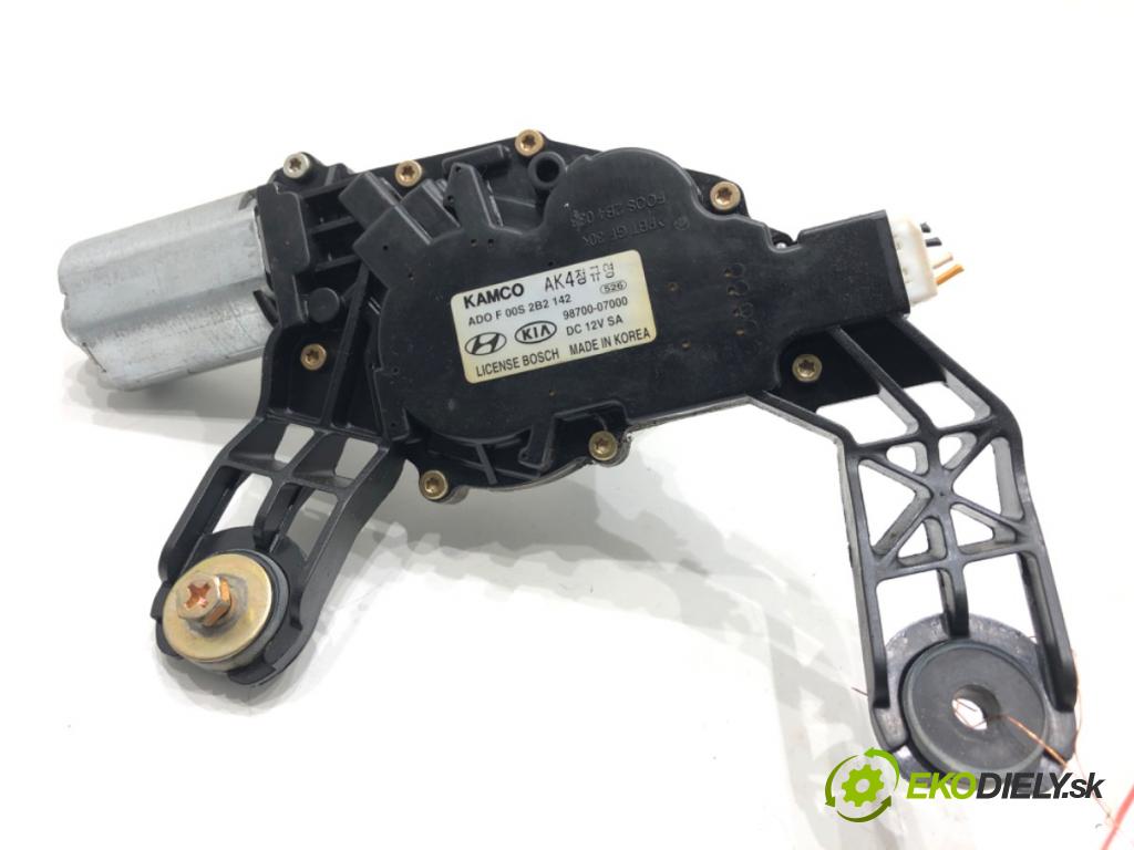 KIA PICANTO I liftback 2006 48 kW 1.1 1086 Motor stieračov zad 98700-07000