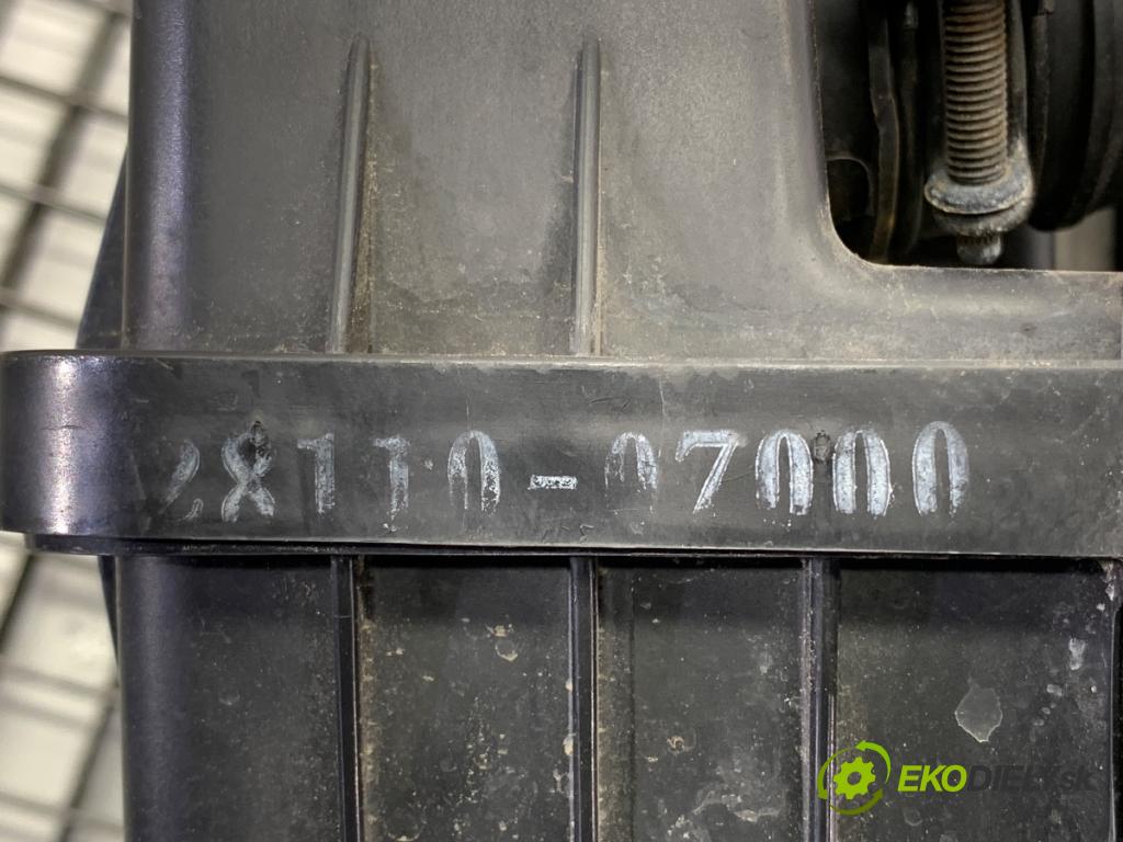 KIA PICANTO I liftback 2006 48 kW 1.1 1086 Obal filtra vzduchu 28110-07000 (Obal vzduchového filtra)