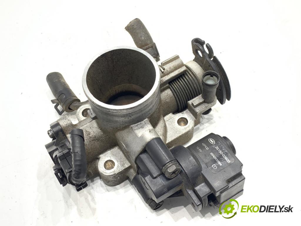 KIA PICANTO I liftback 2006 48 kW 1.1 1086 Škrtiaca klapka 35150-02600 (Škrtiaca klapka)