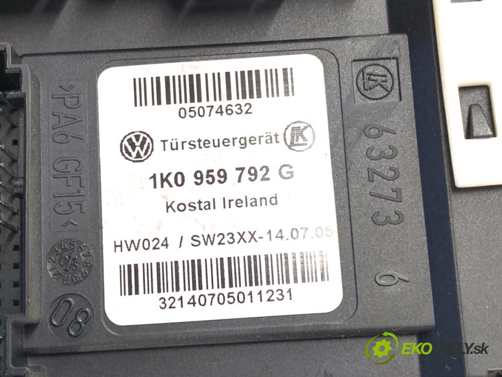 VW PASSAT B6 sedan 2005 103 kW 2.0 TDI 1968 Mechanizmus okna pravy predný 1K0959792G