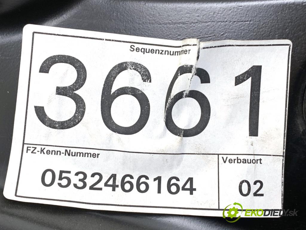 VW PASSAT B6 sedan 2005 103 kW 2.0 TDI 1968 Mechanizmus okna pravy predný 1K0959792G